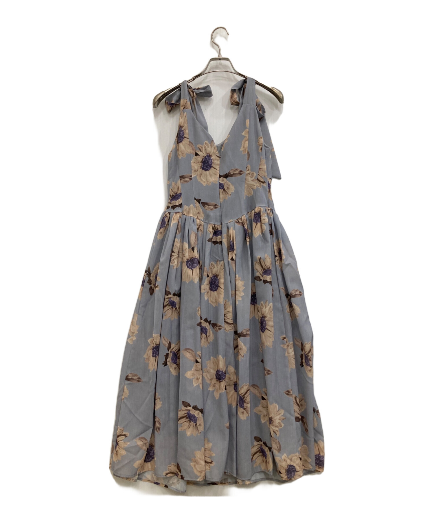 中古・古着通販】Her lip to (ハーリップトゥ) Sunflower-Printed Midi 