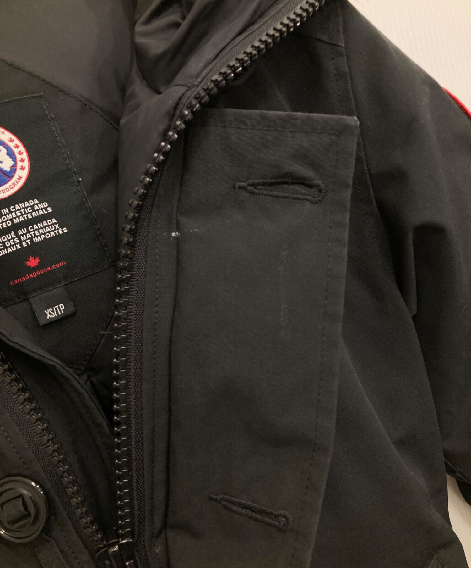 中古・古着通販】CANADA GOOSE (カナダグース) JASPER PARKA ブラック