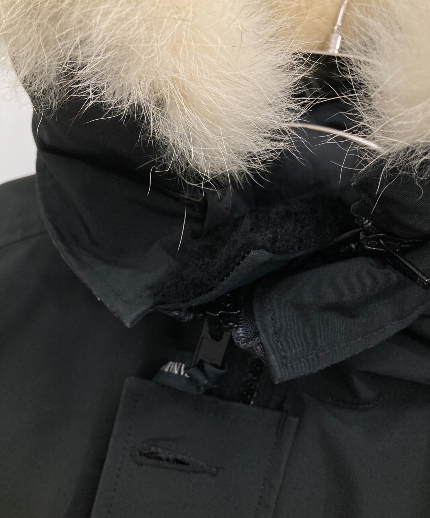 中古・古着通販】CANADA GOOSE (カナダグース) JASPER PARKA ブラック
