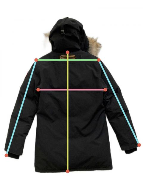 中古・古着通販】CANADA GOOSE (カナダグース) JASPER PARKA ブラック