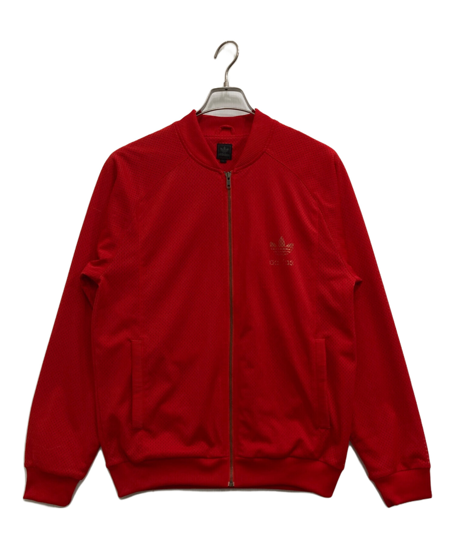 中古・古着通販】adidas (アディダス) トラックジャケット レッド 