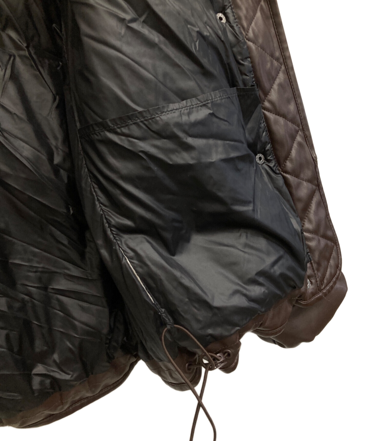 中古・古着通販】ZARA (ザラ) ダウンジャケット ブラウン サイズ:S