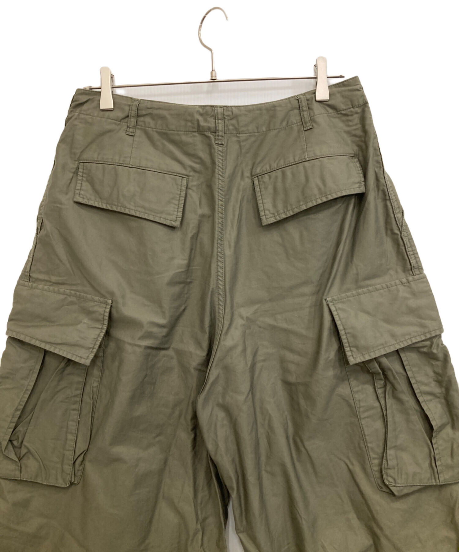 ニードルス カーゴパンツ オリーブグリーン 中古・古着通販】Needles (ニードルズ) H.D. Pant - BDU オリーブ
