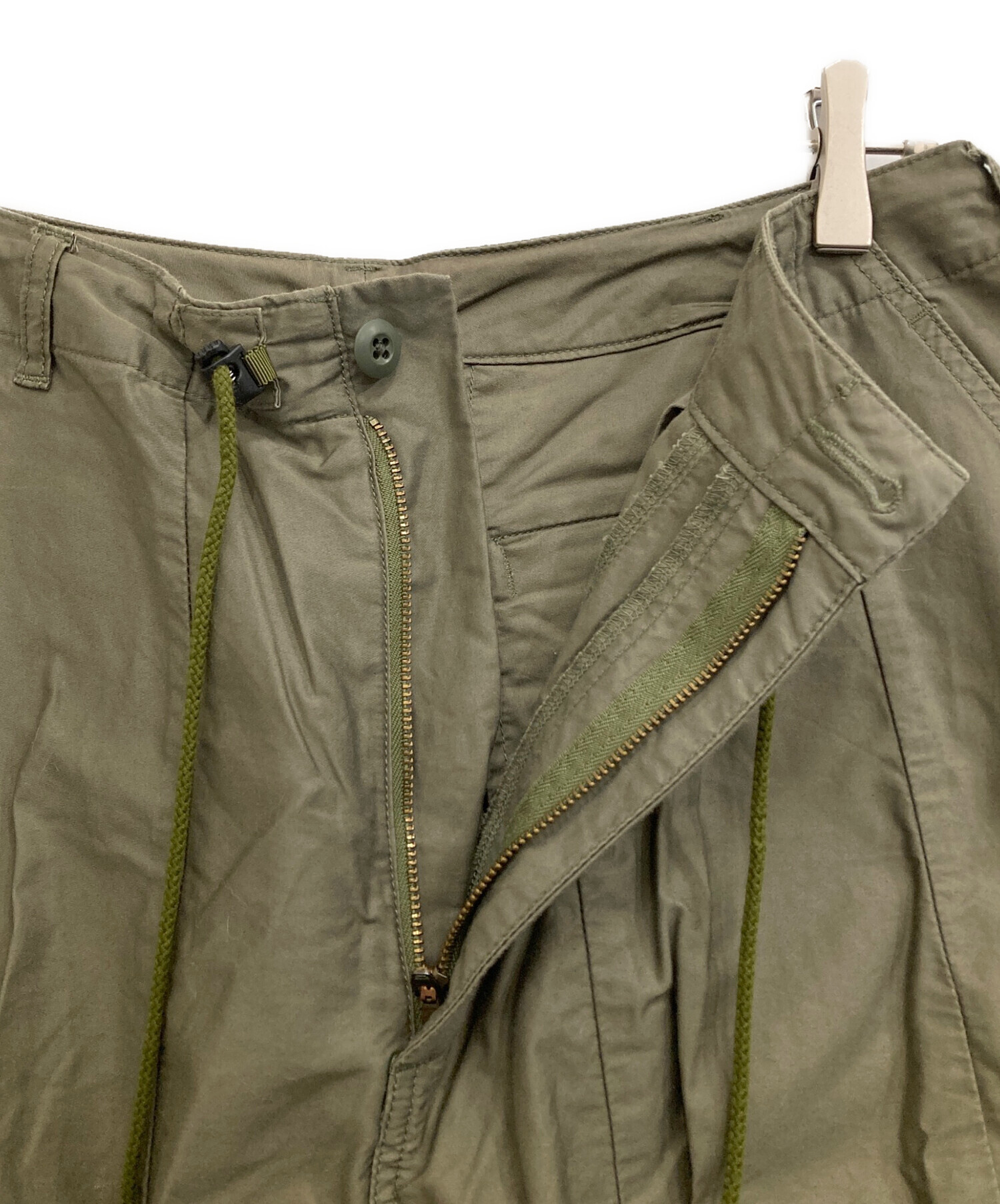 中古・古着通販】Needles (ニードルズ) H.D. Pant - BDU オリーブ 中古・古着通販】Needles (ニードルズ) H.D. Pant - BDU オリーブ
