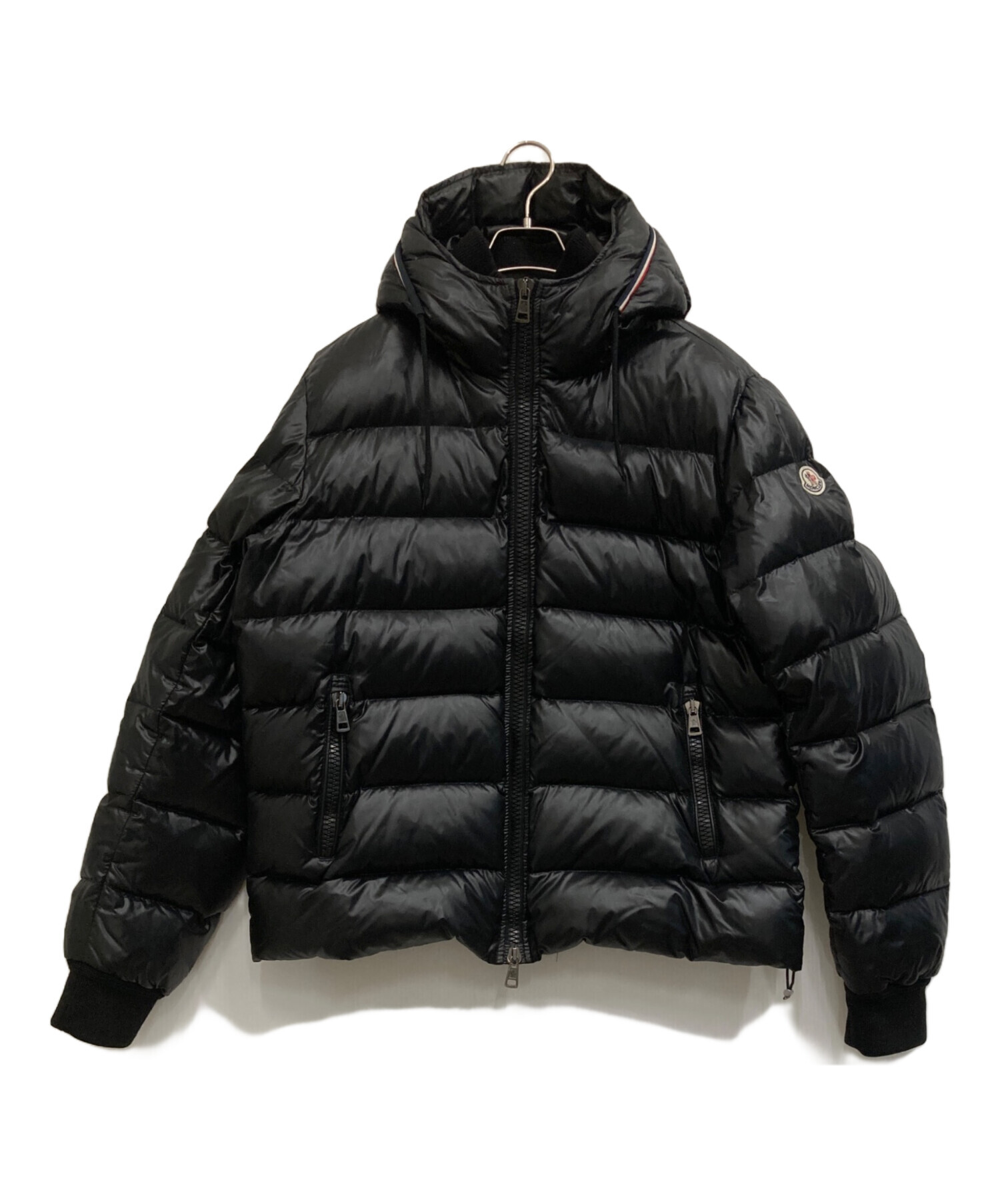 MONCLER ブラック　ダウンジャケット 中古・古着通販】MONCLER (モンクレール) ダウンジャケット ブラック
