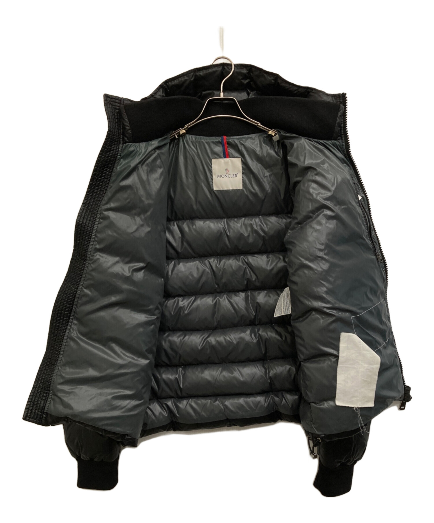 中古・古着通販】MONCLER (モンクレール) ダウンジャケット ブラック
