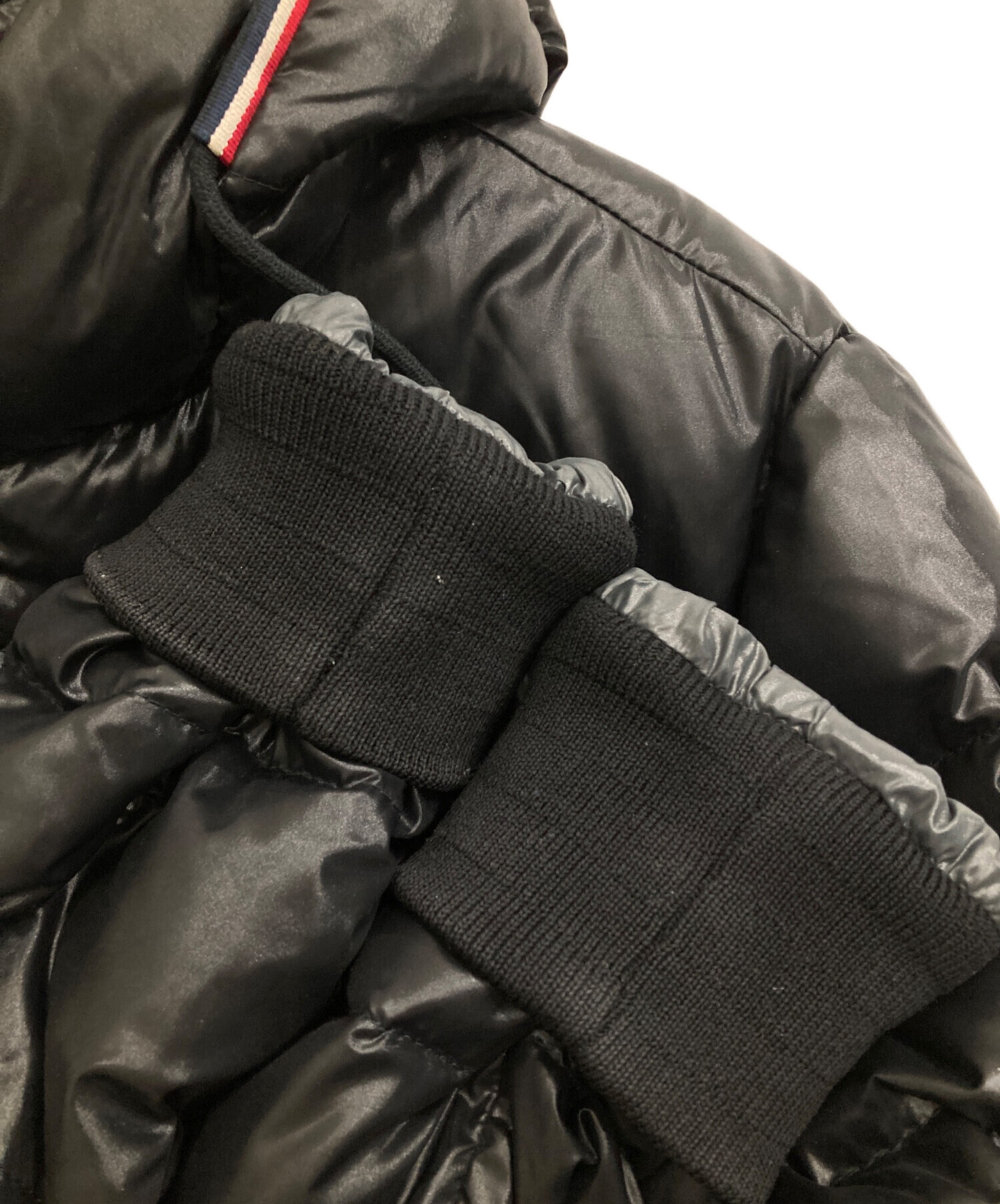 中古・古着通販】MONCLER (モンクレール) ダウンジャケット ブラック