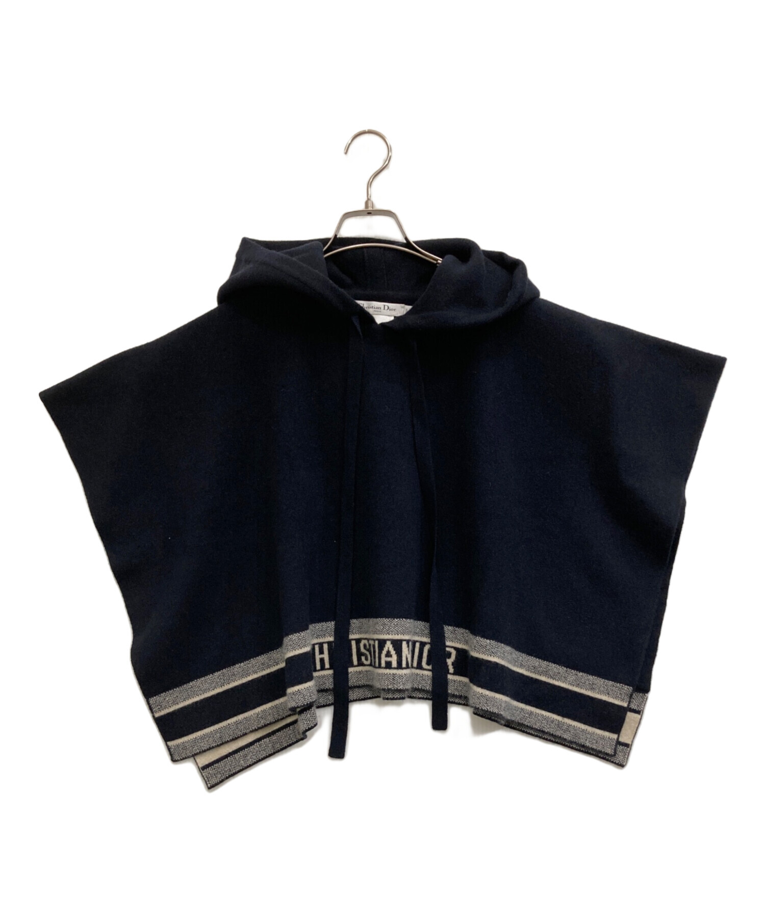 Diorディオール L'ETOILE カシミア フリンジ ポンチョ 中古・古着通販】Christian Dior (クリスチャン ディオール) カシミヤ