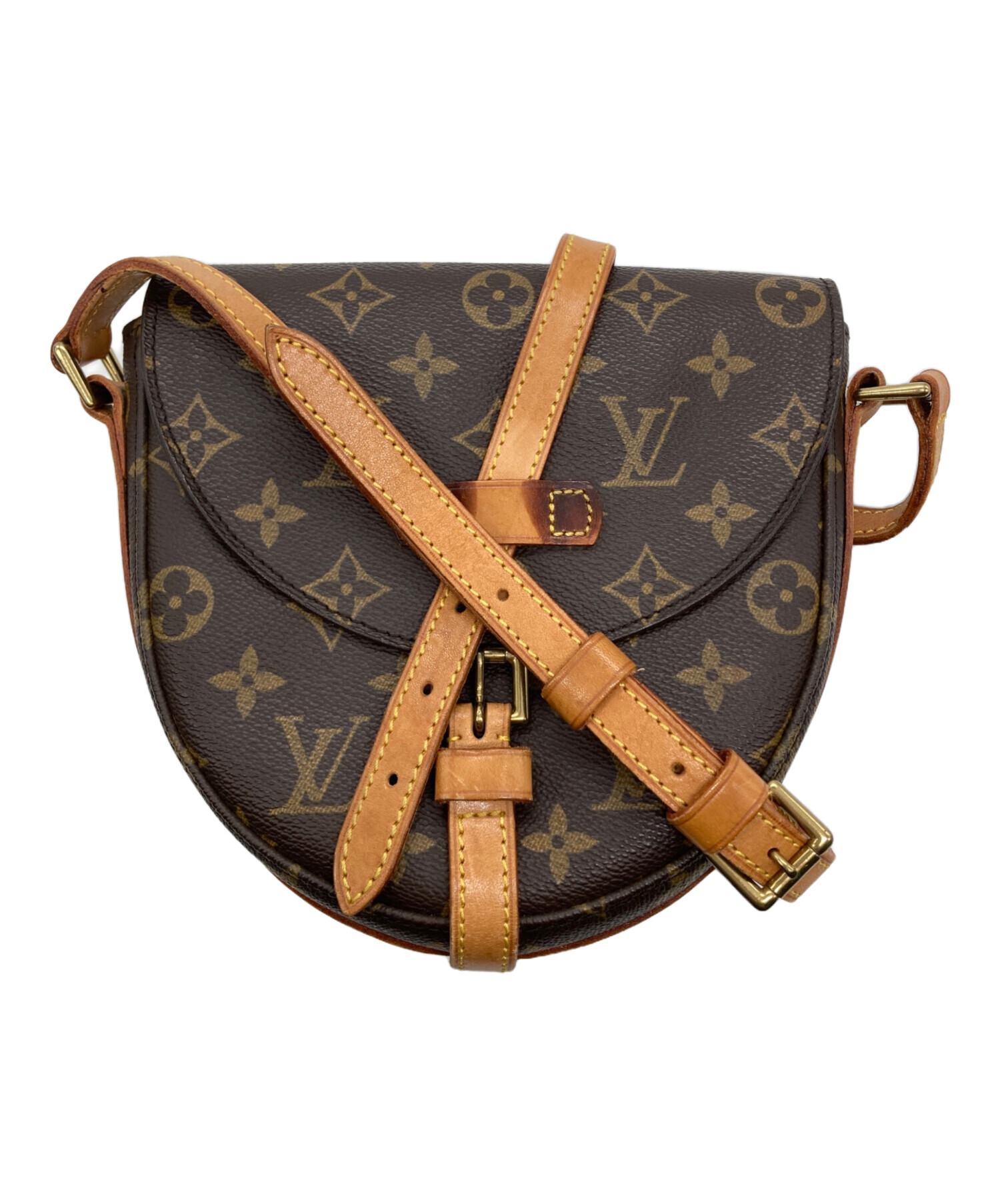 Louis Vuitton ブラウン ショルダーバッグ 中古・古着通販】LOUIS VUITTON (ルイ ヴィトン) ショルダーバッグ