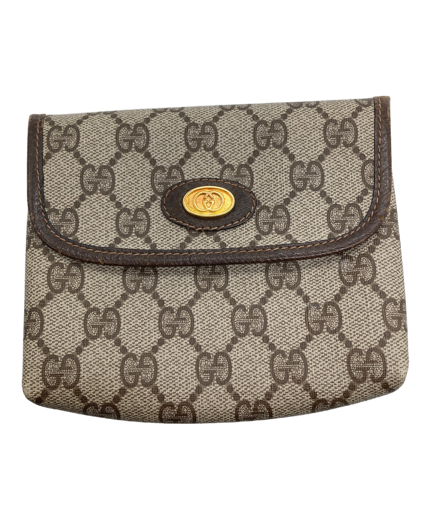 中古・古着通販】GUCCI (グッチ) ポーチ ブラウン｜ブランド・古着通販