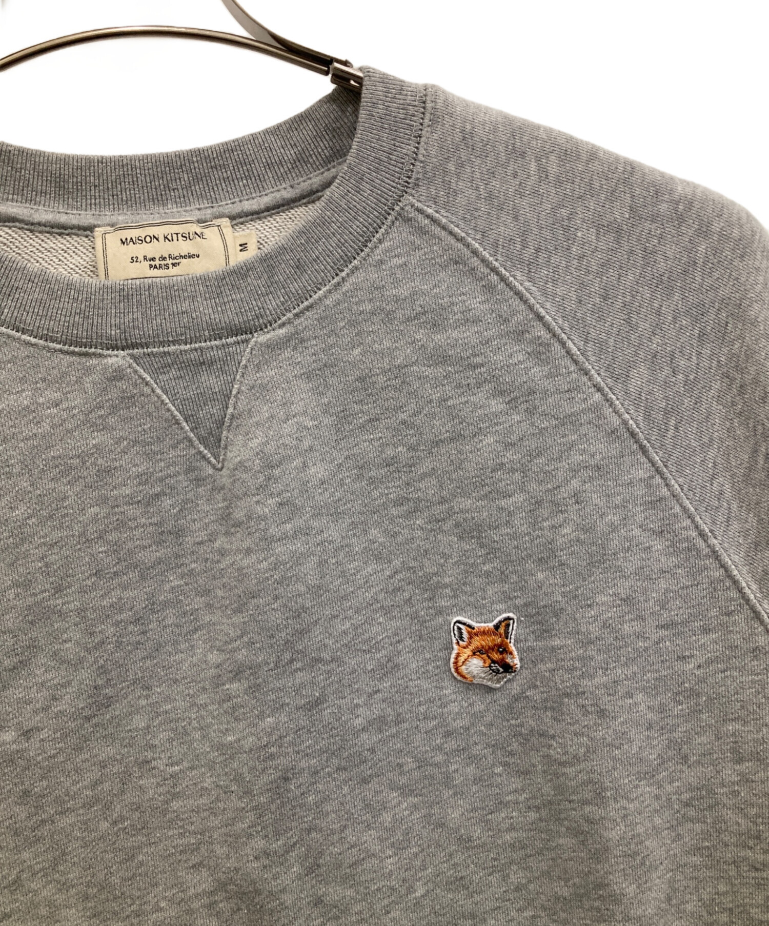 中古・古着通販】MAISON KITSUNE (メゾンキツネ) キツネロゴスウェット 