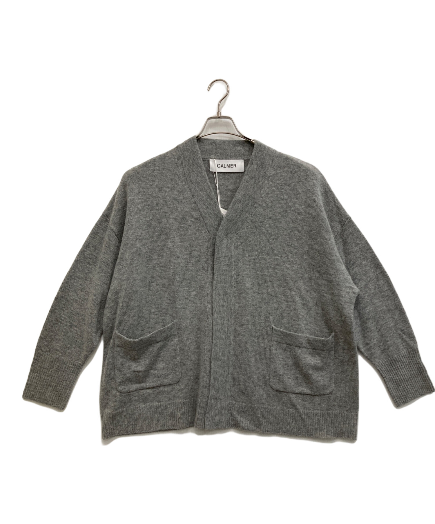 中古・古着通販】CALMER (カルメール) ウールカシミヤカーディガン 