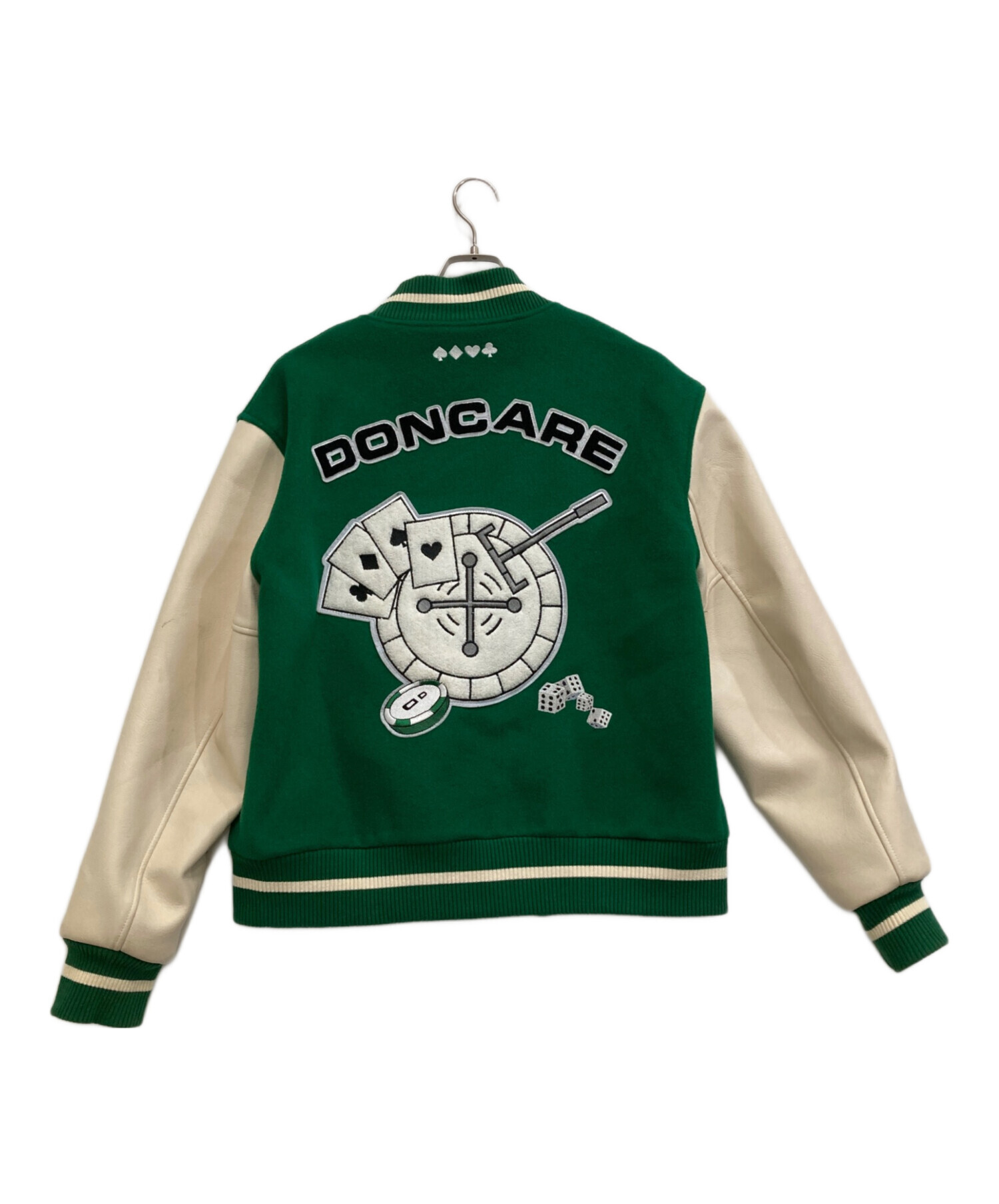 中古・古着通販】DONCARE (ドンケア) スタジャン グリーン サイズ 
