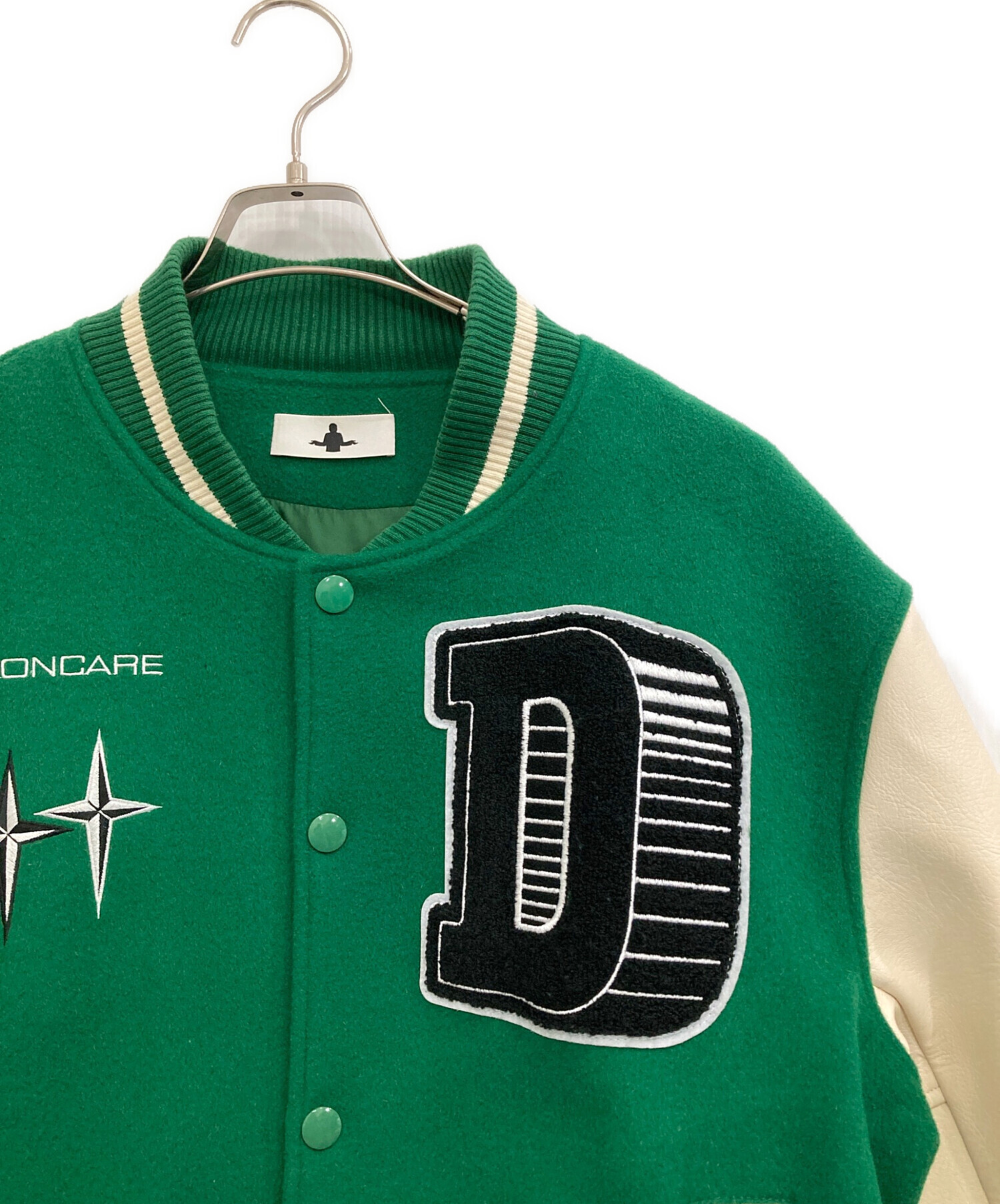 中古・古着通販】DONCARE (ドンケア) スタジャン グリーン サイズ 
