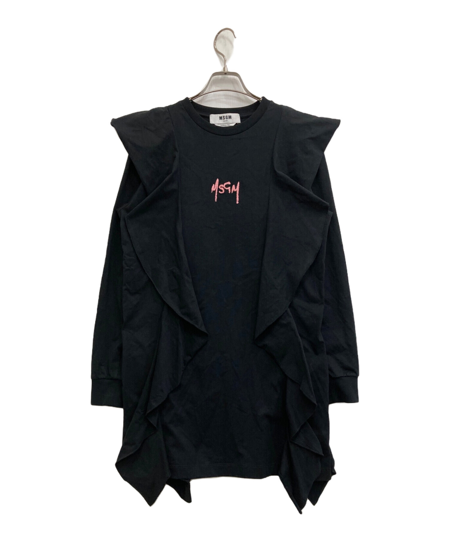 中古・古着通販】MSGM (エムエスジーエム) フリルカットソー
