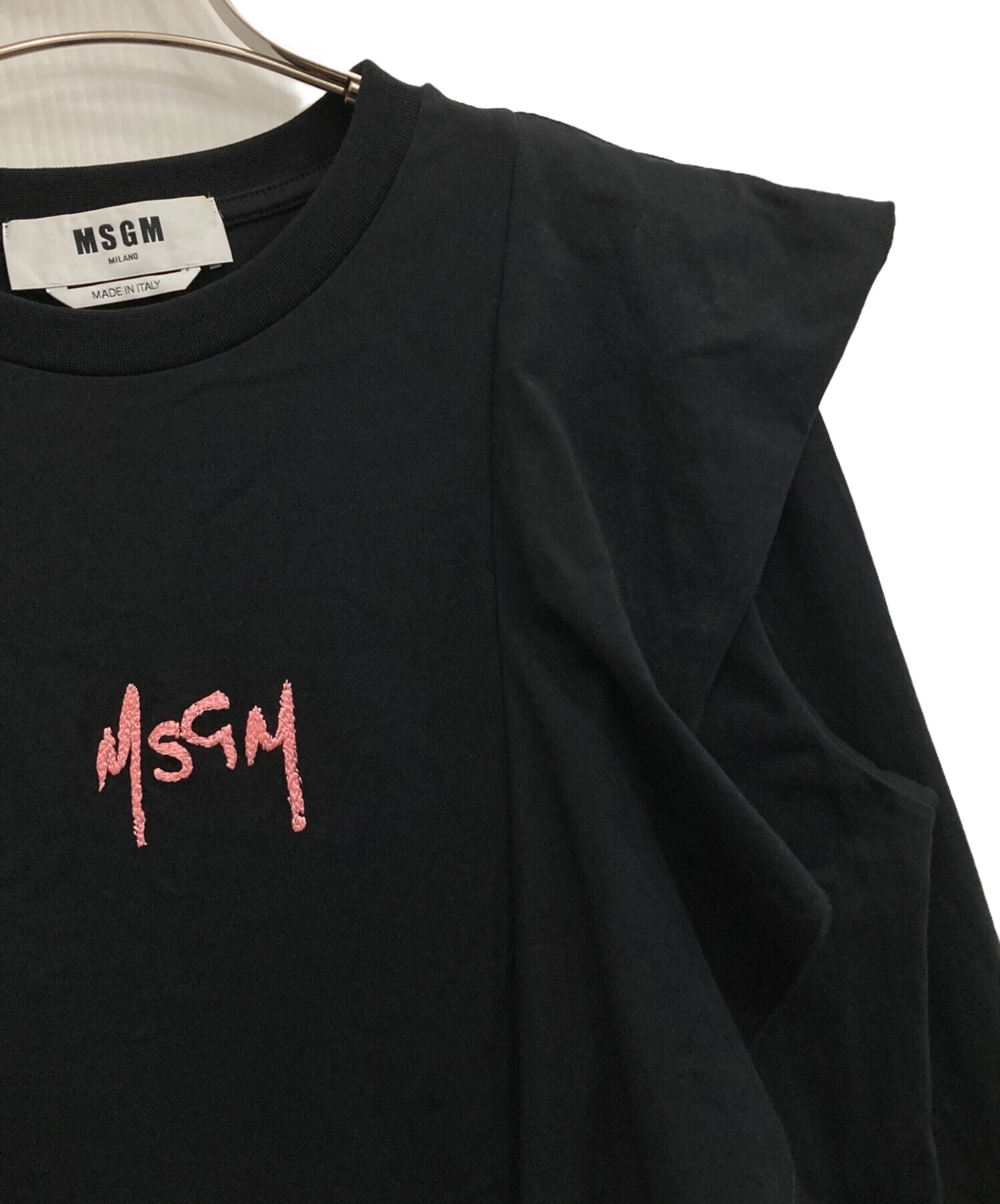 中古・古着通販】MSGM (エムエスジーエム) フリルカットソー