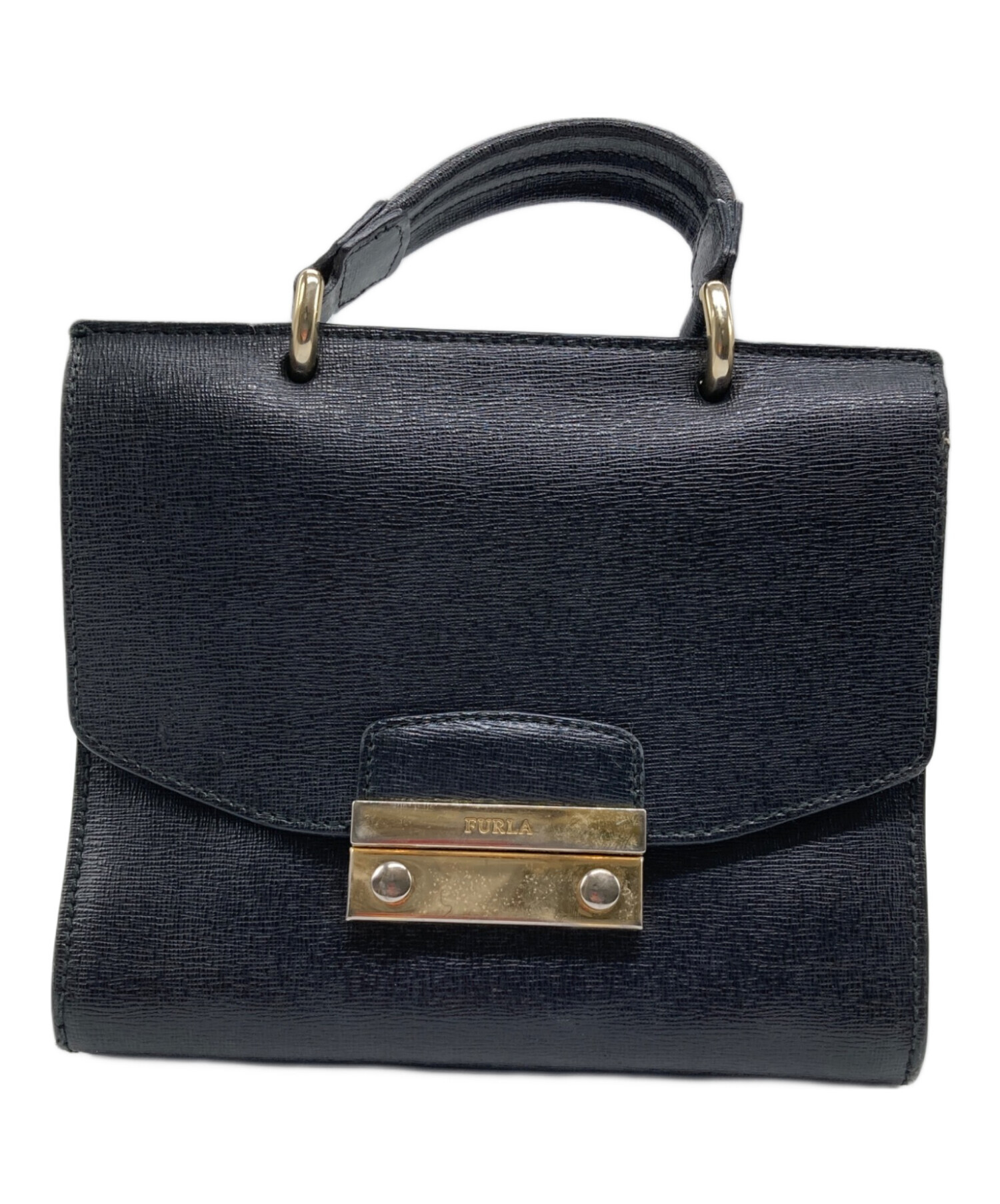 新品 FURLA メトロポリス ジュリア ブラック 直営店購入 中古・古着通販】FURLA (フルラ) メトロポリスジュリアミニショルダー