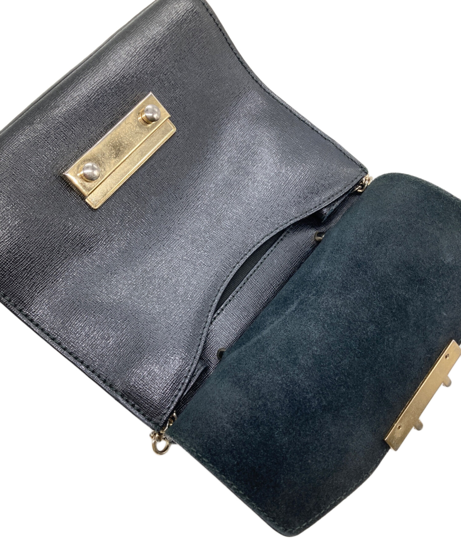 美品 FURLA フルラ メトロポリス ヌーヴォラ ショルダーバッグ ブルー レディース 古着 中古 USED 中古・古着通販】FURLA (フルラ) メトロポリスショルダーバッグ