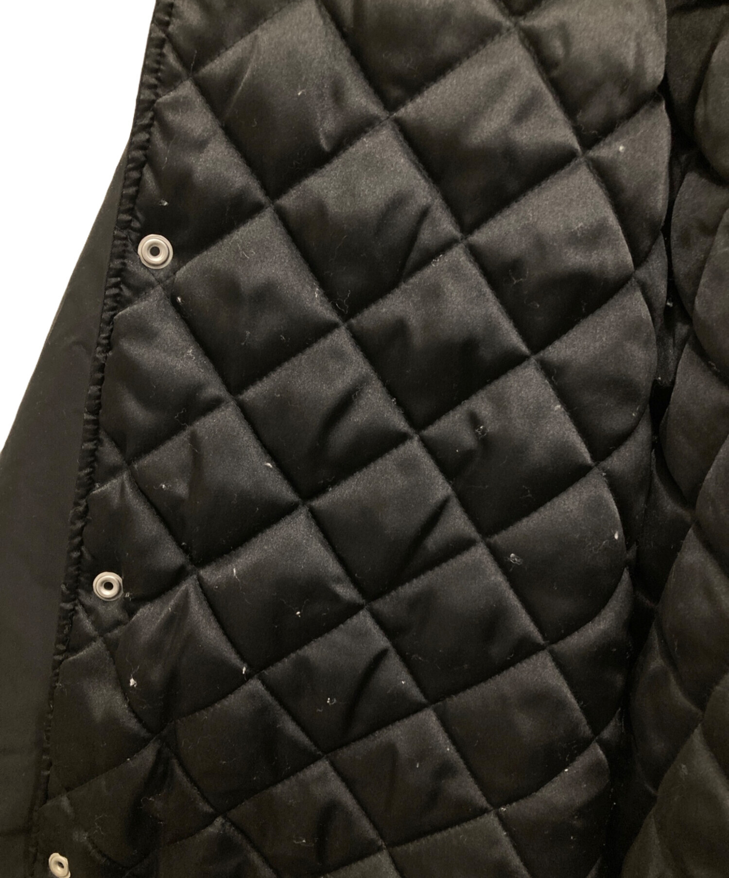 中古・古着通販】stussy (ステューシー) ベンチコート ブラック サイズ