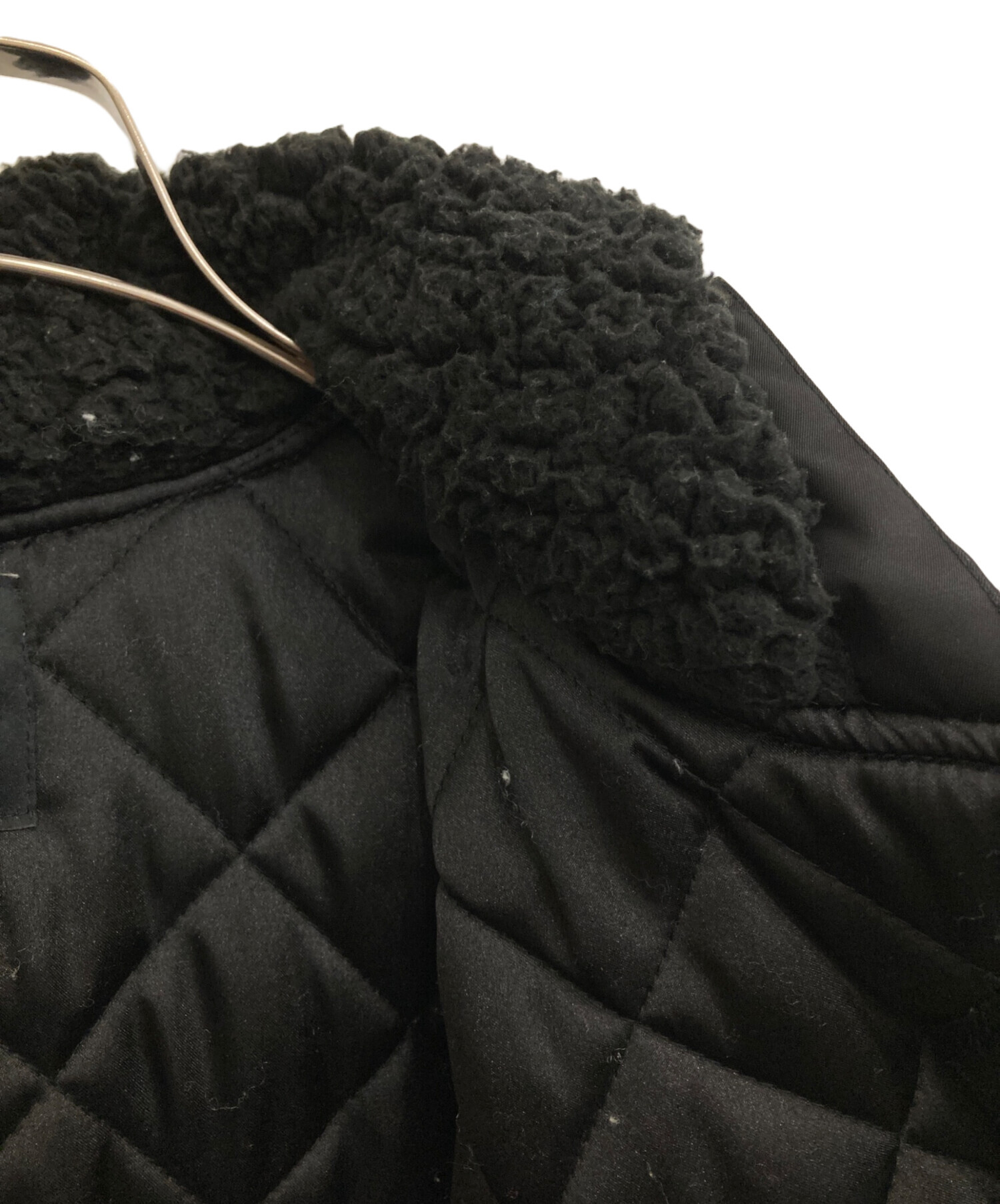 中古・古着通販】stussy (ステューシー) ベンチコート ブラック サイズ