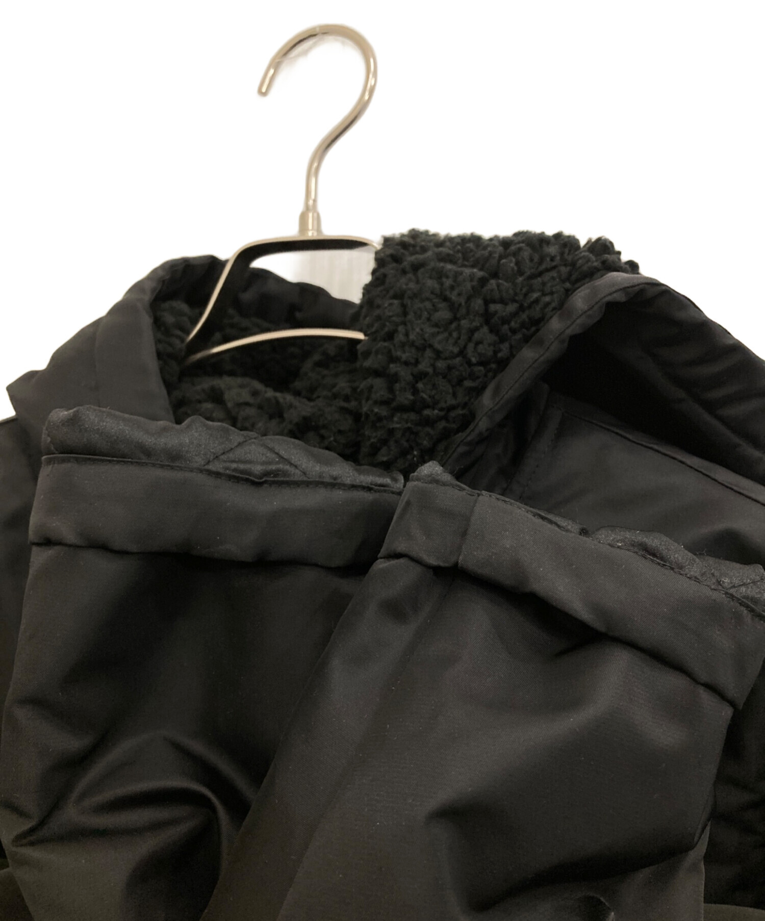 中古・古着通販】stussy (ステューシー) ベンチコート ブラック サイズ