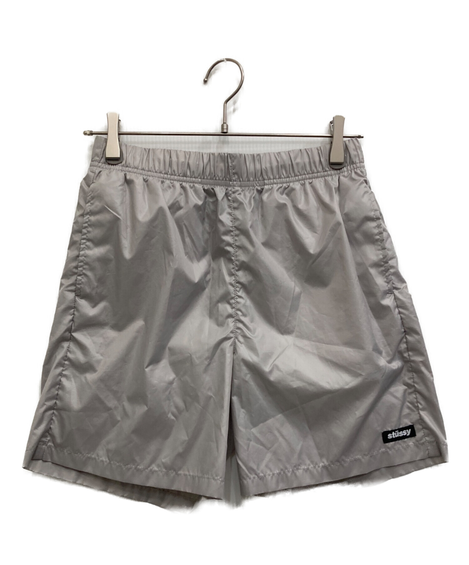 中古・古着通販】stussy (ステューシー) ハーフパンツ シルバー サイズ