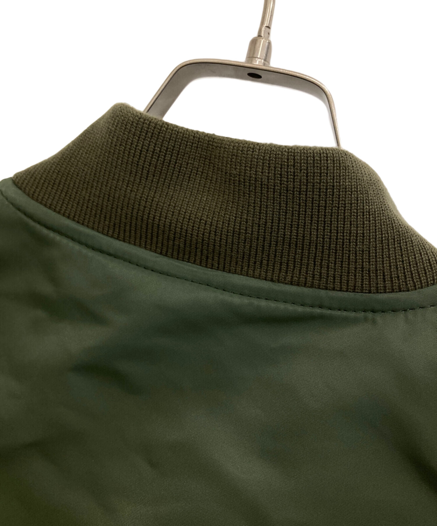 中古・古着通販】sacai (サカイ) Nylon Twill Mix Blouson オリーブ