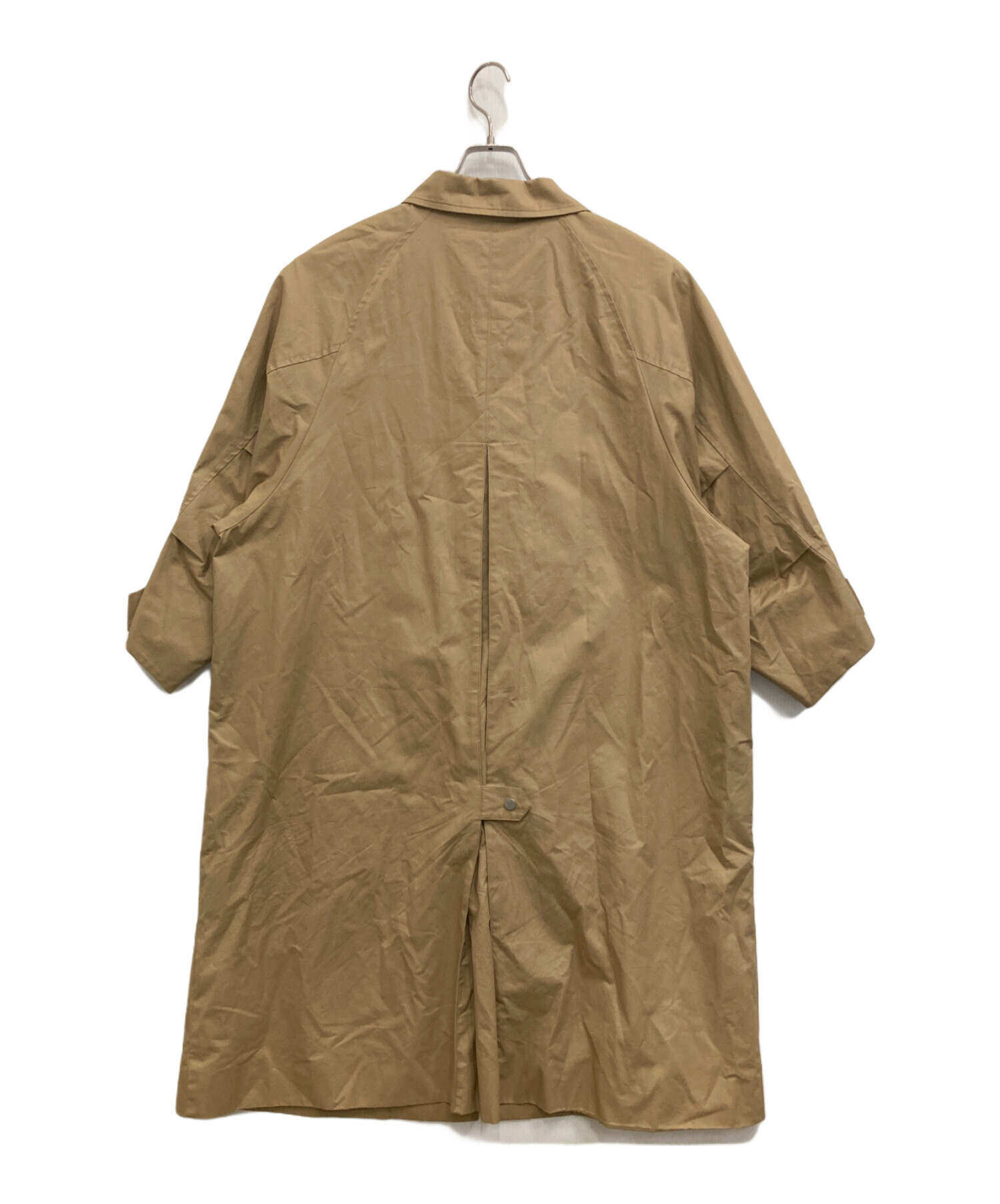 中古・古着通販】FASHIRU (ファシル) ステンカラーコート ブラウン 