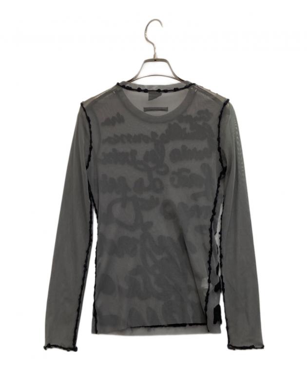 Jean Paul Gaultier シャツブラウス　ブラック パワーネット40 中古・古着通販】Jean Paul GAULTIER (ジャンポールゴルチェ) パワー
