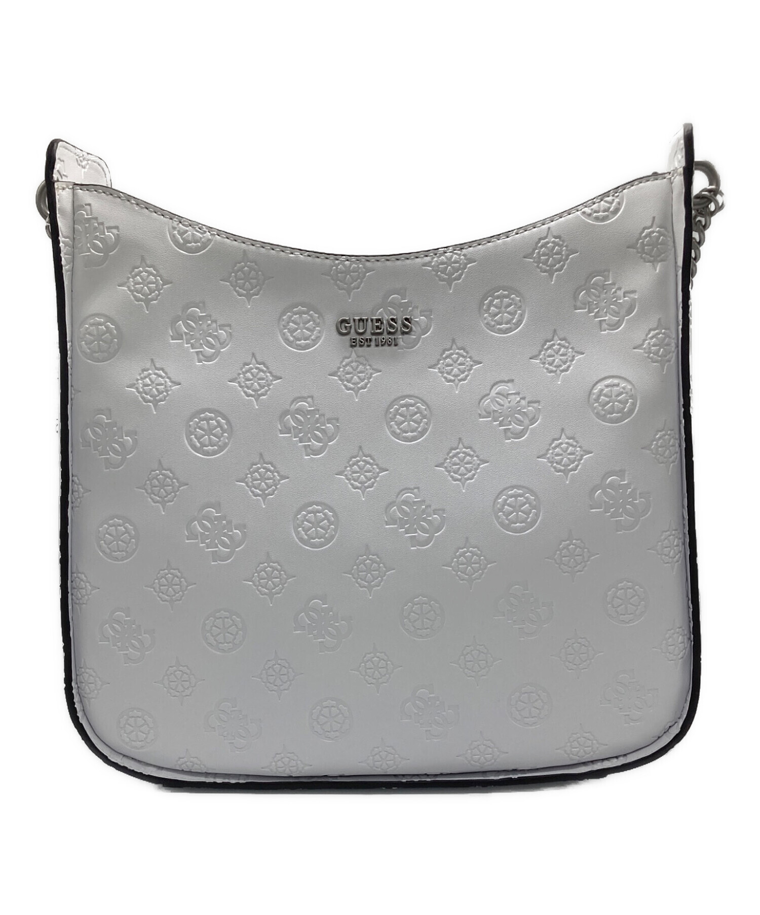 中古・古着通販】GUESS (ゲス) GALERIA Hobo ハンドバッグ ホワイト 未 