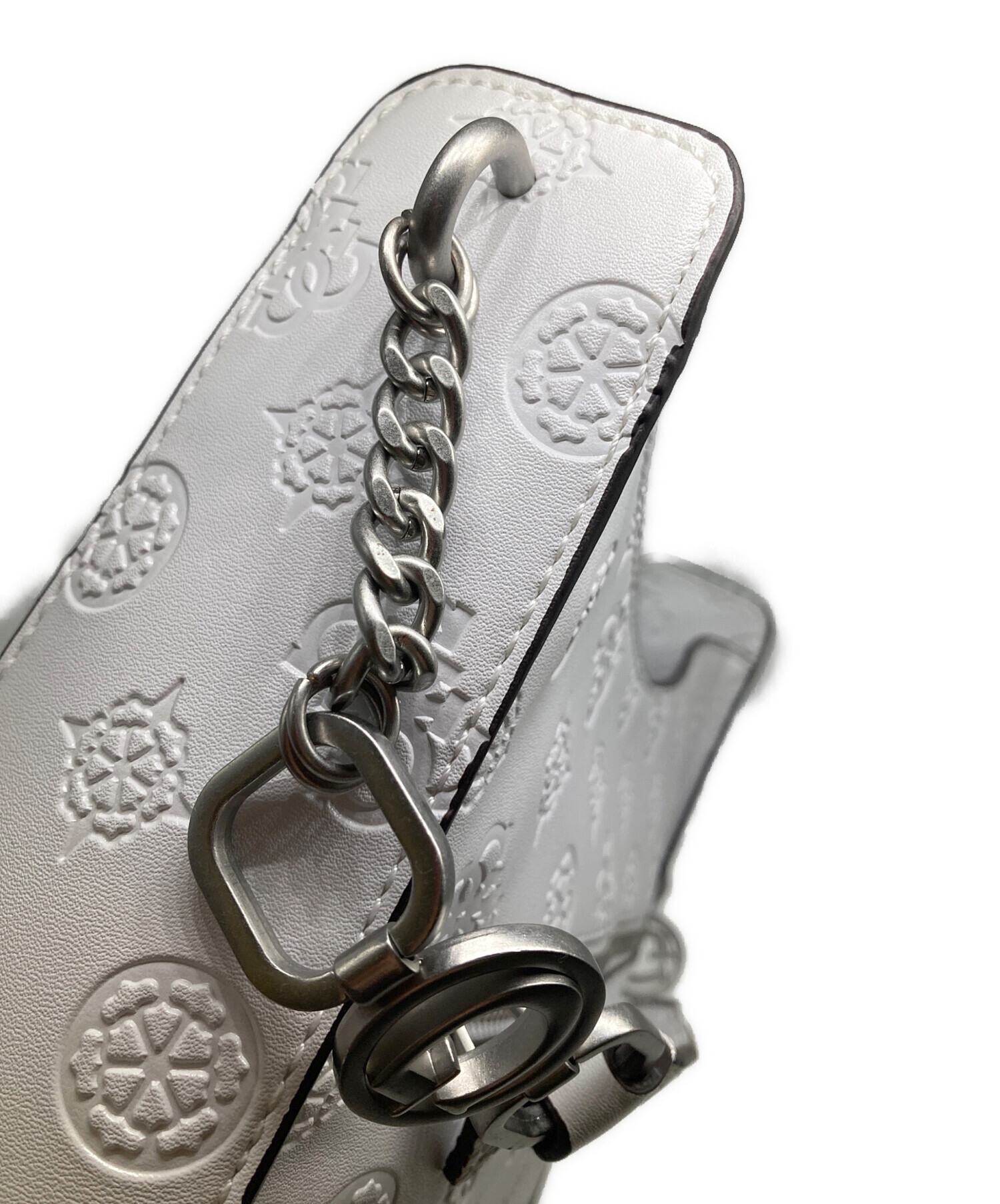 中古・古着通販】GUESS (ゲス) GALERIA Hobo ハンドバッグ ホワイト 未 