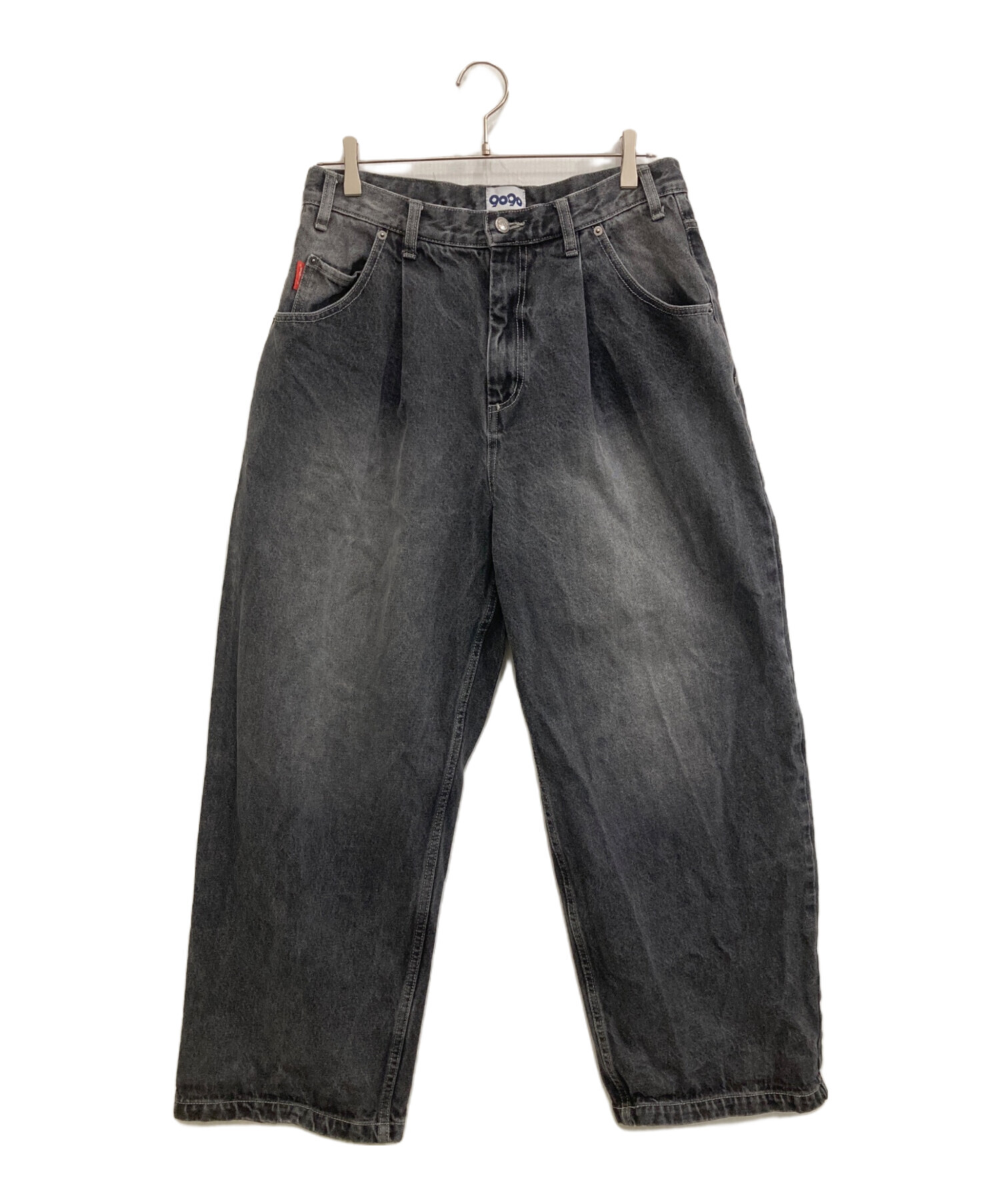 中古・古着通販】9090 (9090) King Logo Vintage Like Denim ブラック