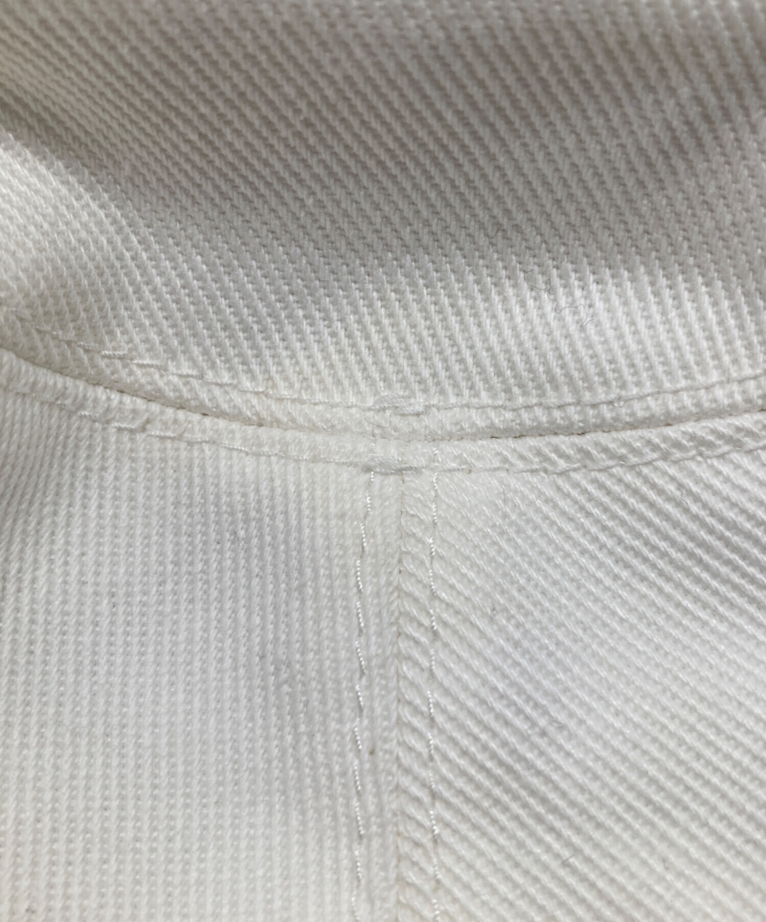 中古・古着通販】PRADA (プラダ) バケットハット ホワイト サイズ:S