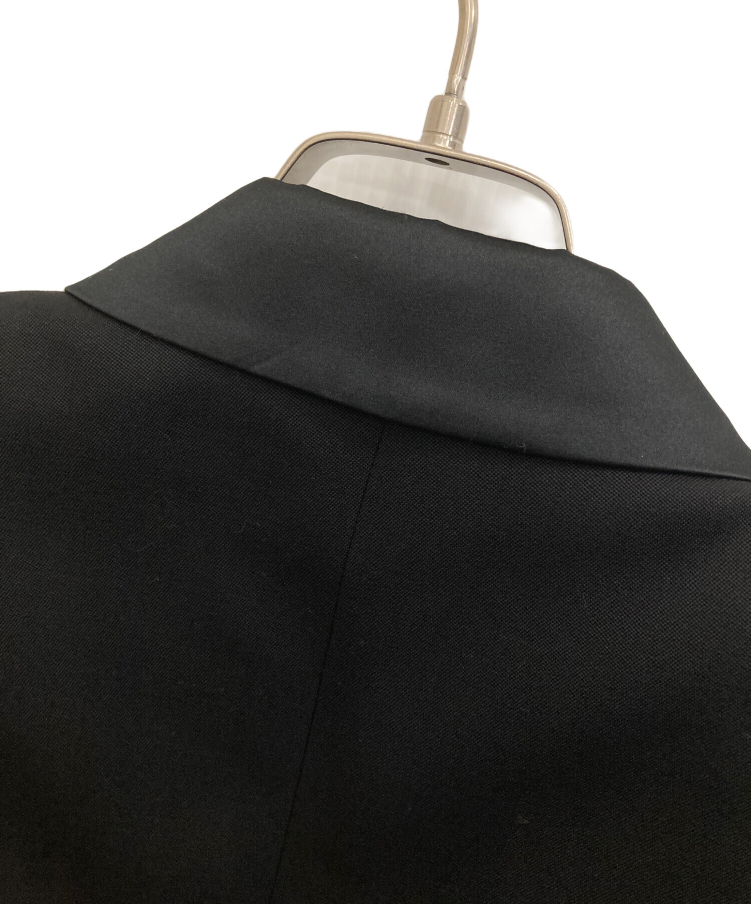 中古・古着通販】BALMAIN (バルマン) タキシードジャケット ブラック