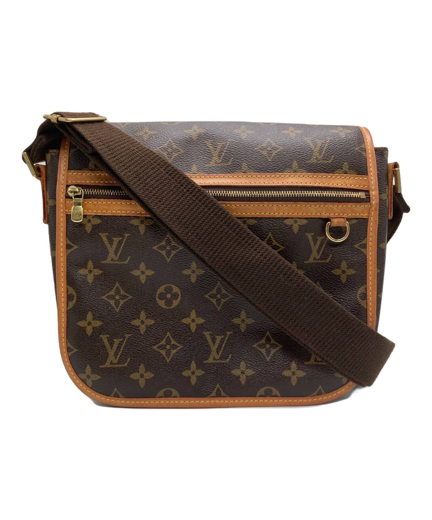 LOUIS VUITTON ルイヴィトン ショルダーバッグ  茶 【古着】【中古】【送料無料】 中古・古着通販】LOUIS VUITTON (ルイ ヴィトン) ショルダーバッグ