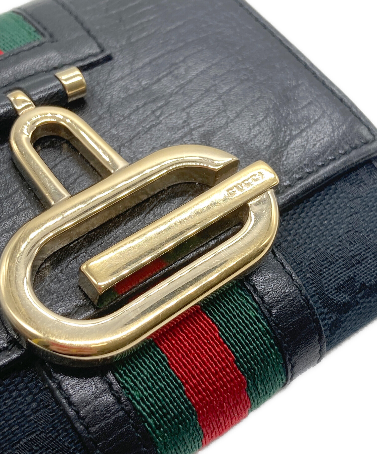 中古・古着通販】GUCCI (グッチ) 2つ折り財布｜ブランド・古着通販 