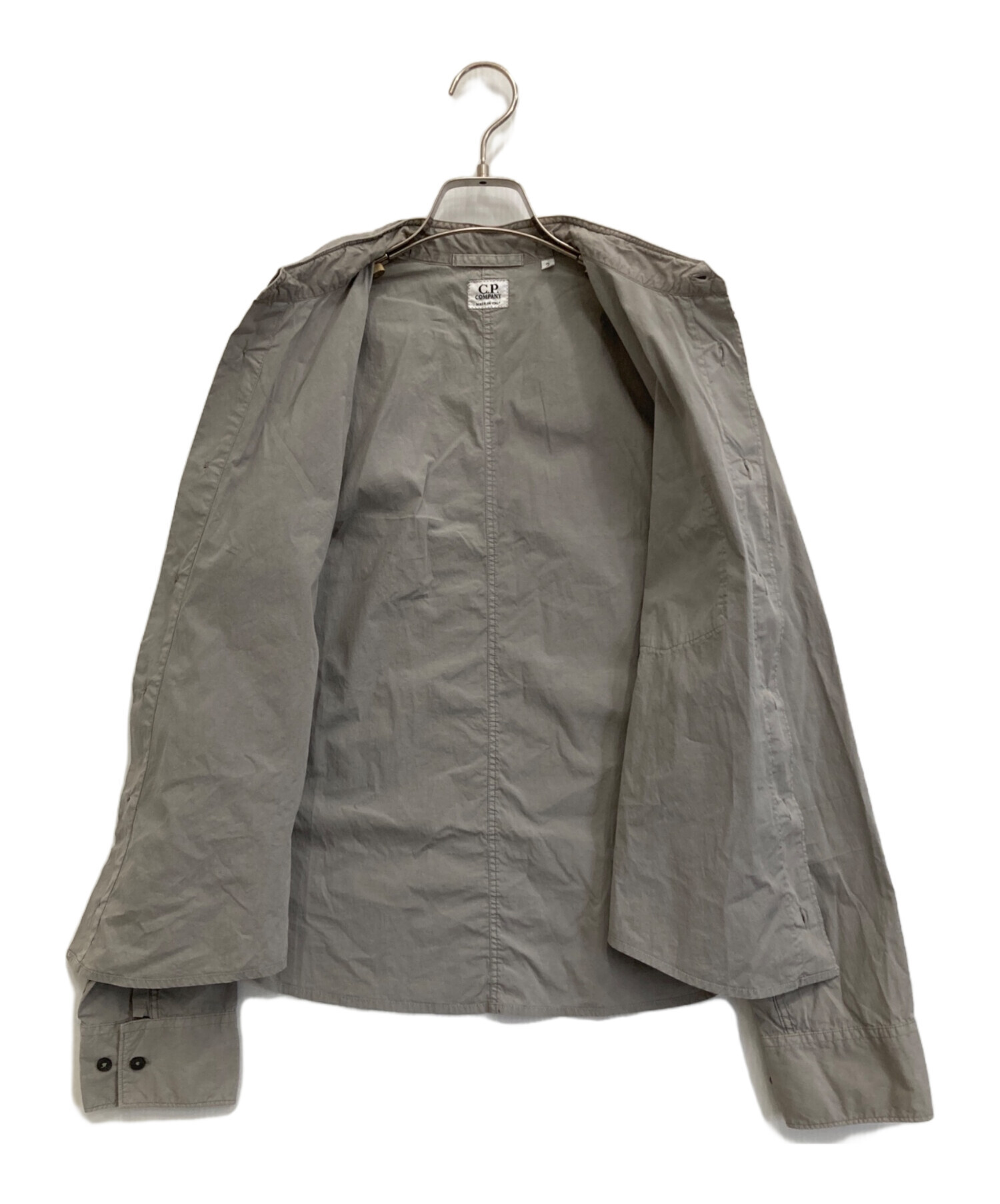 中古・古着通販】C.P COMPANY (シーピーカンパニー) 長袖シャツ グレー