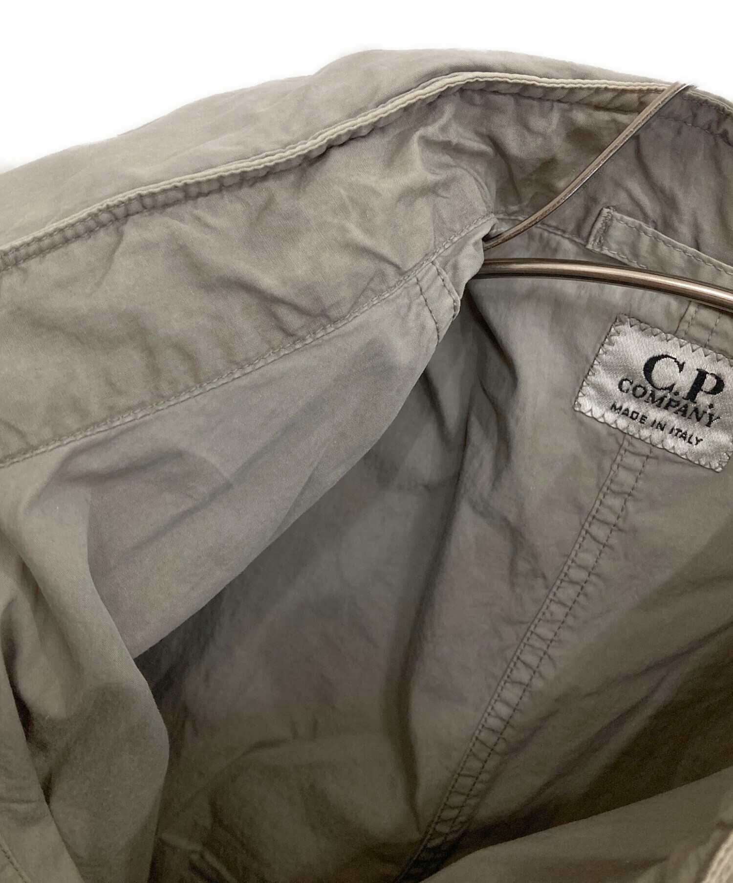 中古・古着通販】C.P COMPANY (シーピーカンパニー) 長袖シャツ グレー