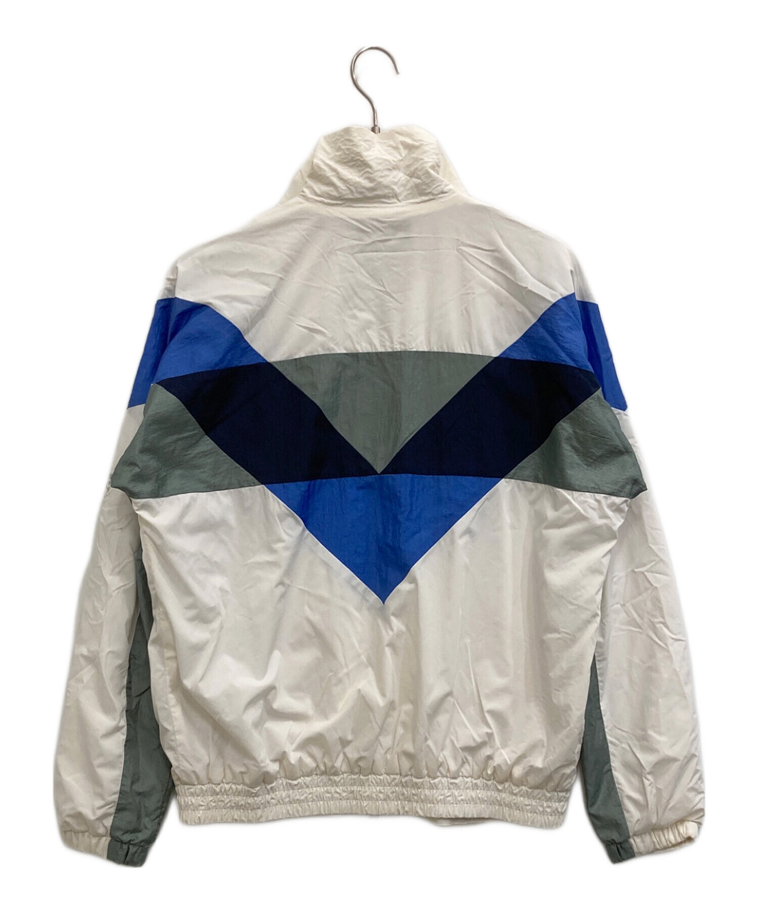 FRED PERRY ブルー ナイロンジャケット Lサイズ 中古・古着通販】FRED PERRY (フレッドペリー) ナイロンジャケット