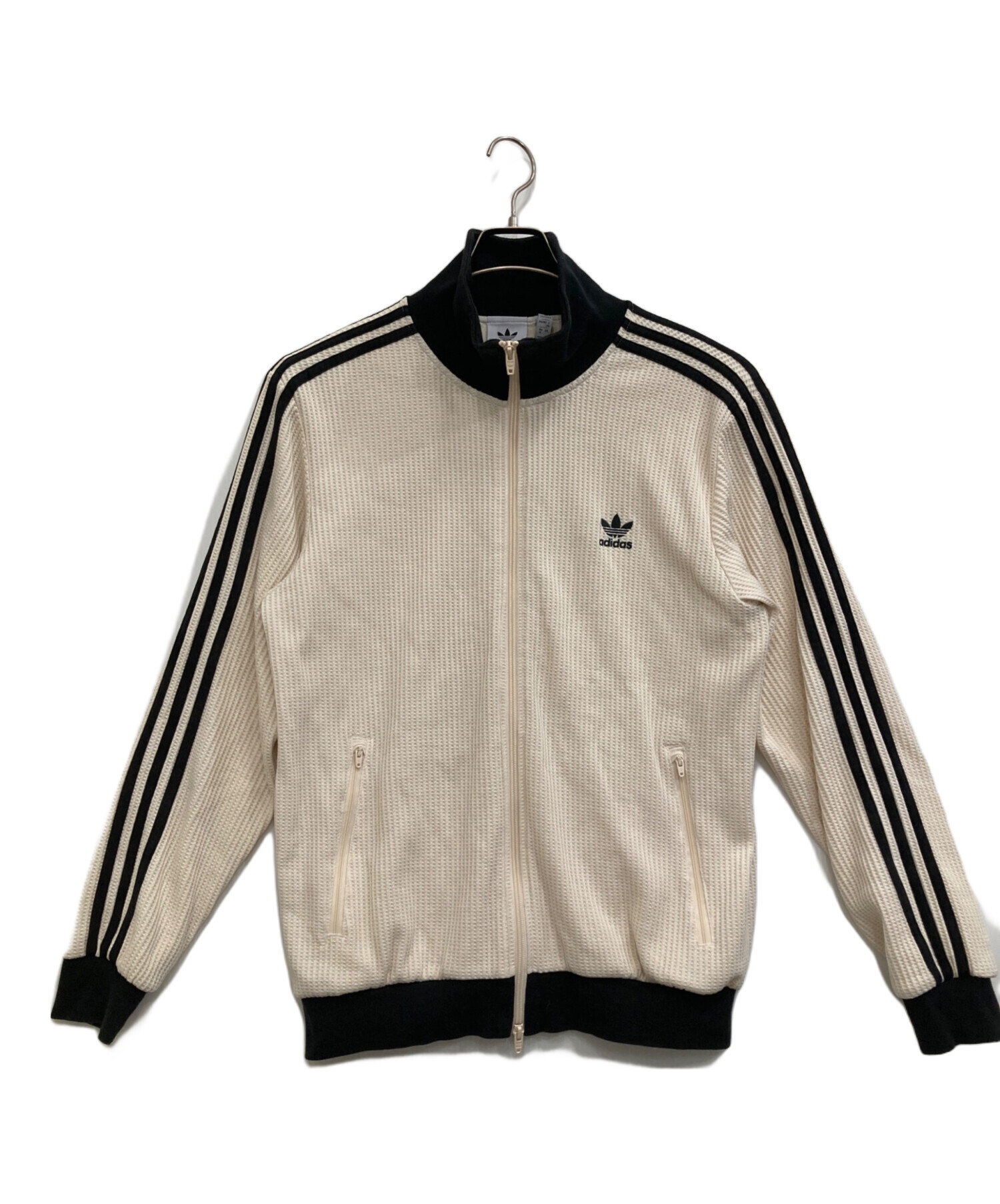 adidasトラックジャケット 2XL ワッフル ジャージ　直営店購入品 中古・古着通販】adidas (アディダス) ワッフルトラックジャケット