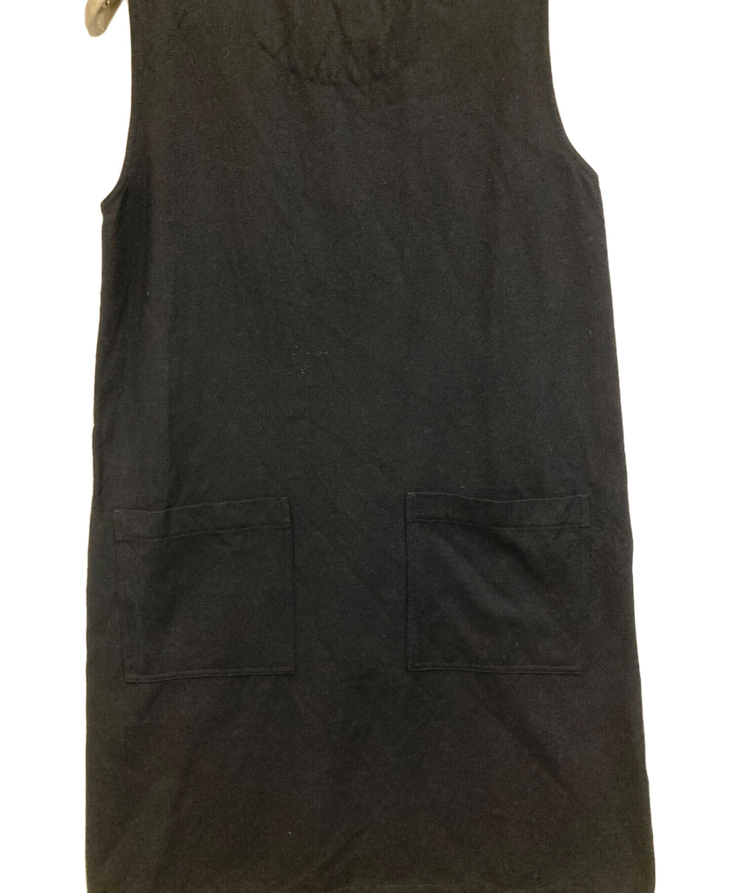 中古・古着通販】MHL (エムエイチエル) ウールノースリーブワンピース 