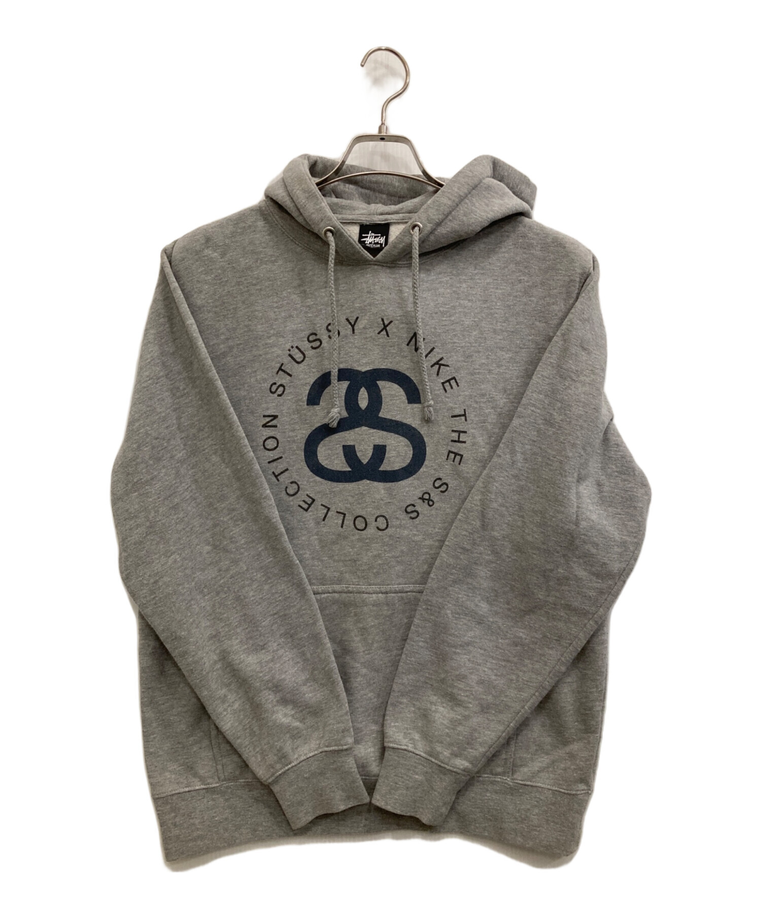 中古・古着通販】stussy (ステューシー) NIKE (ナイキ) 裏起毛パーカー 