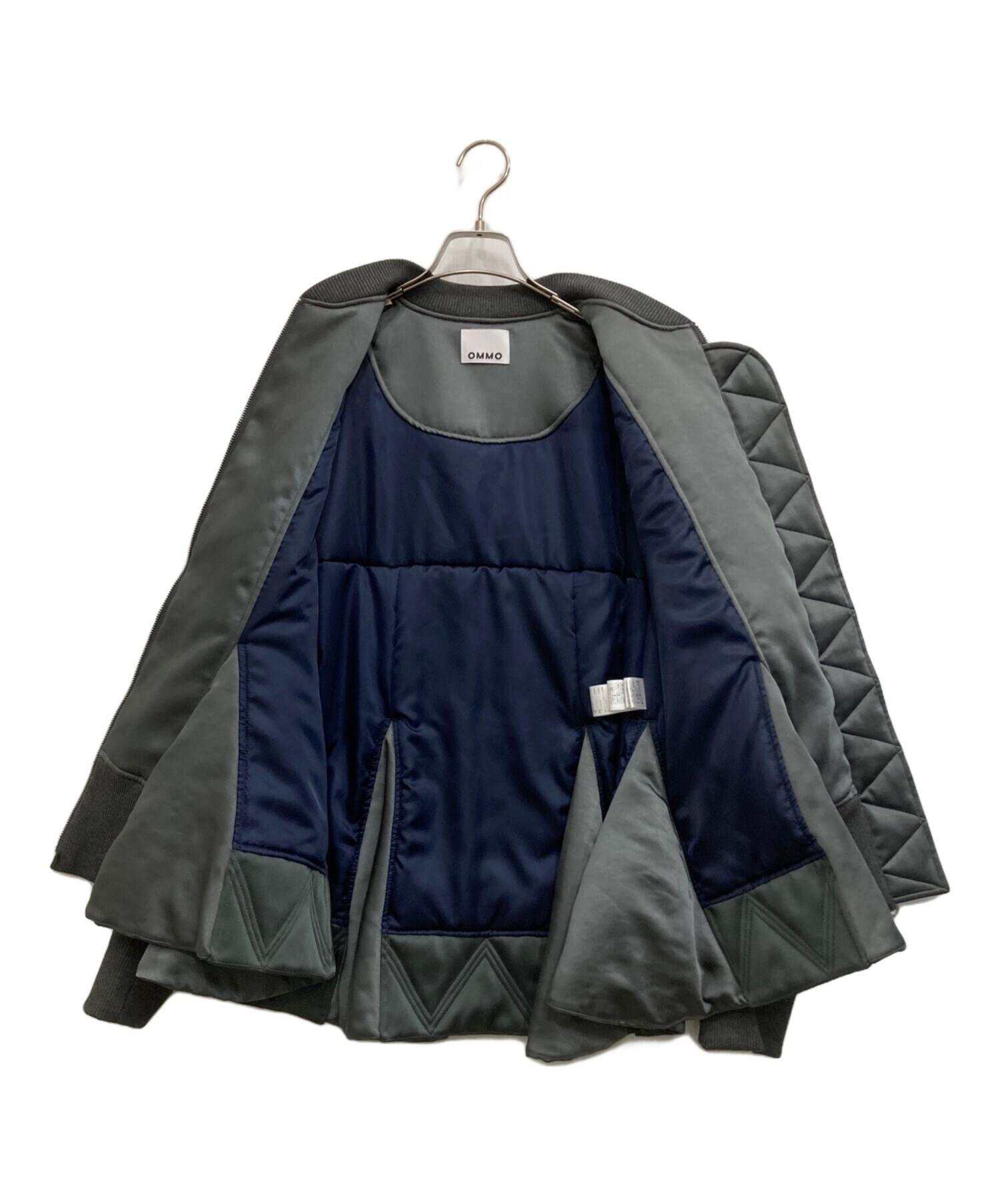 中古・古着通販】OMMO (オーエムエムオー) TRIANGLE PANEL SATIN BZ