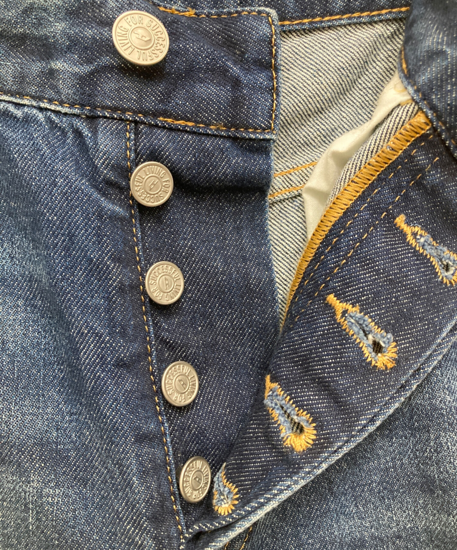 DIESEL ディーゼル 総柄 マキシスカート ルネサンス柄 24インチ 中古・古着通販】DIESEL (ディーゼル) デニムスカート インディゴ