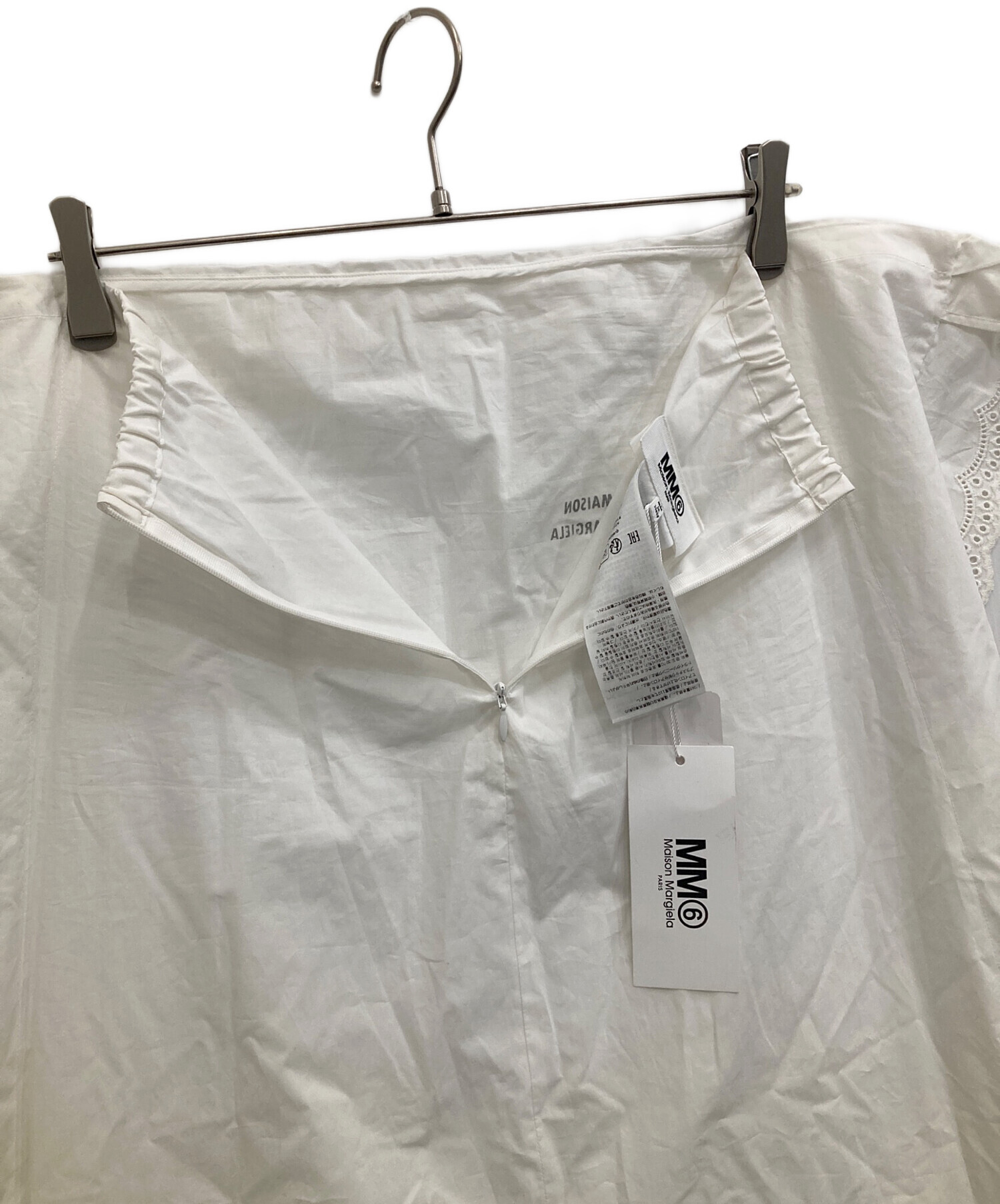 MM6 Maison Margiela ホワイトレースワンピース 中古・古着通販】MM6 Maison Margiela (エムエムシックスメゾン