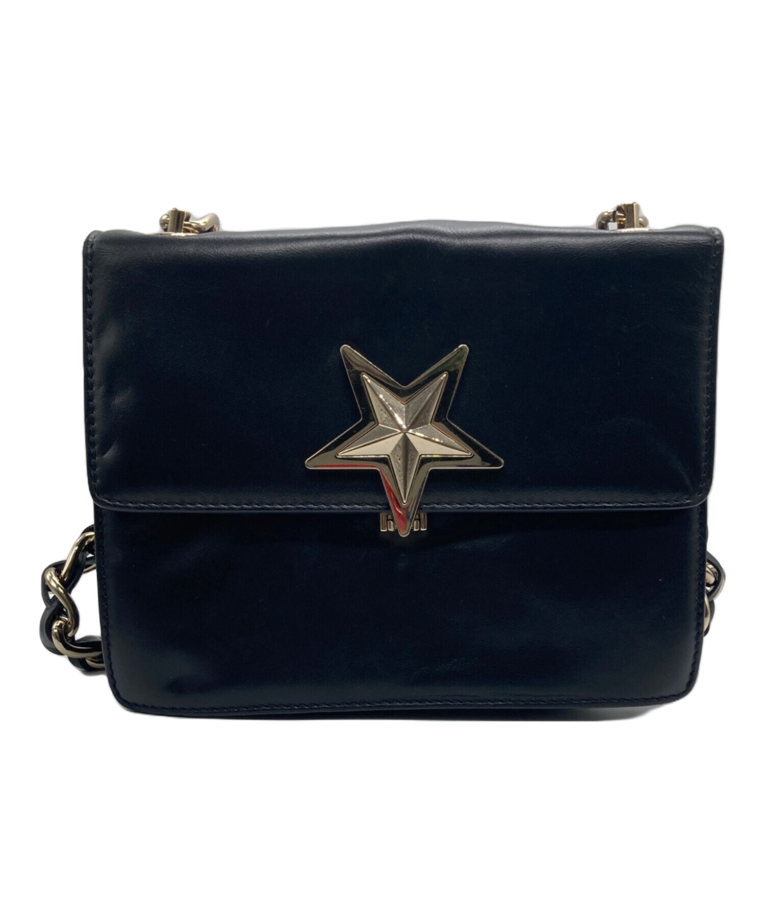 美品 RED VALENTINO レッドヴァレンティノ リボン スパンコールショルダーバッグ パーティーバッグ ブラック レディース 古着 中古 USED RED VALENTINO（レッドヴァレンティノ） 美品 リボン スパンコール