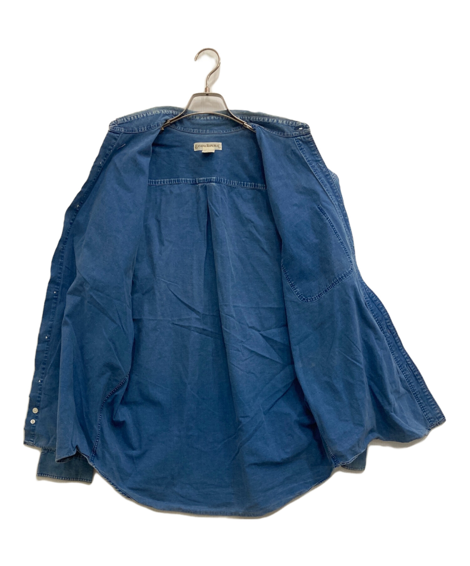 中古・古着通販】BANANA REPUBLIC (バナナリパブリック) デニムシャツ 
