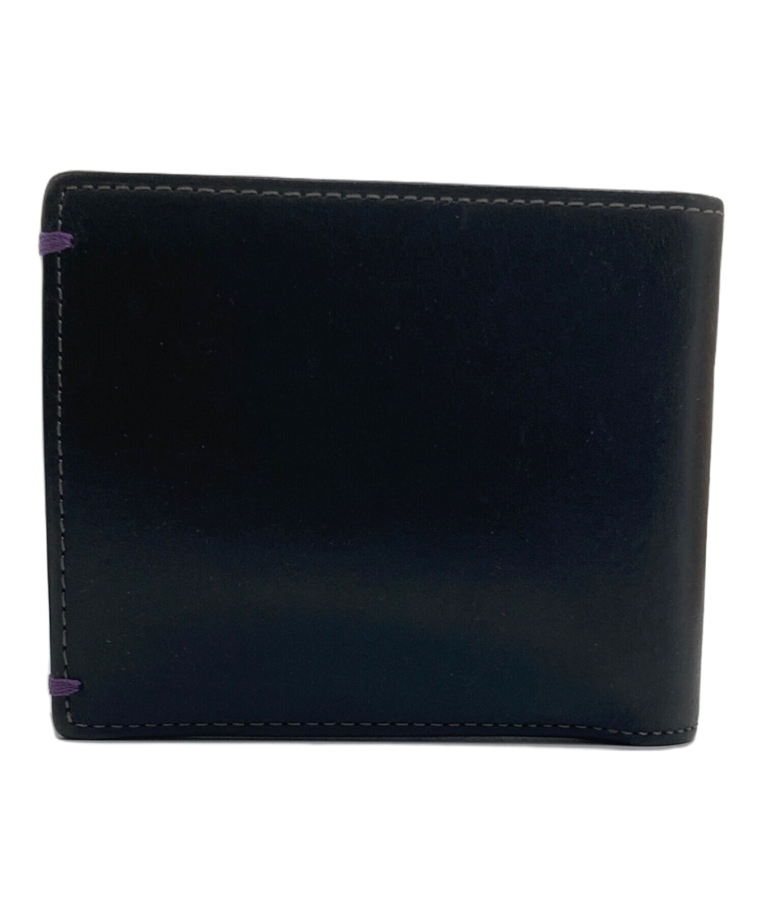 中古・古着通販】PAUL SMITH (ポールスミス) 車柄2つ折り財布 ブラック