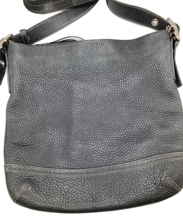 中古・古着通販】COACH (コーチ) ショルダーバッグ ブラック|ブランド 中古・古着通販】COACH (コーチ) ショルダーバッグ ブラック|ブランド