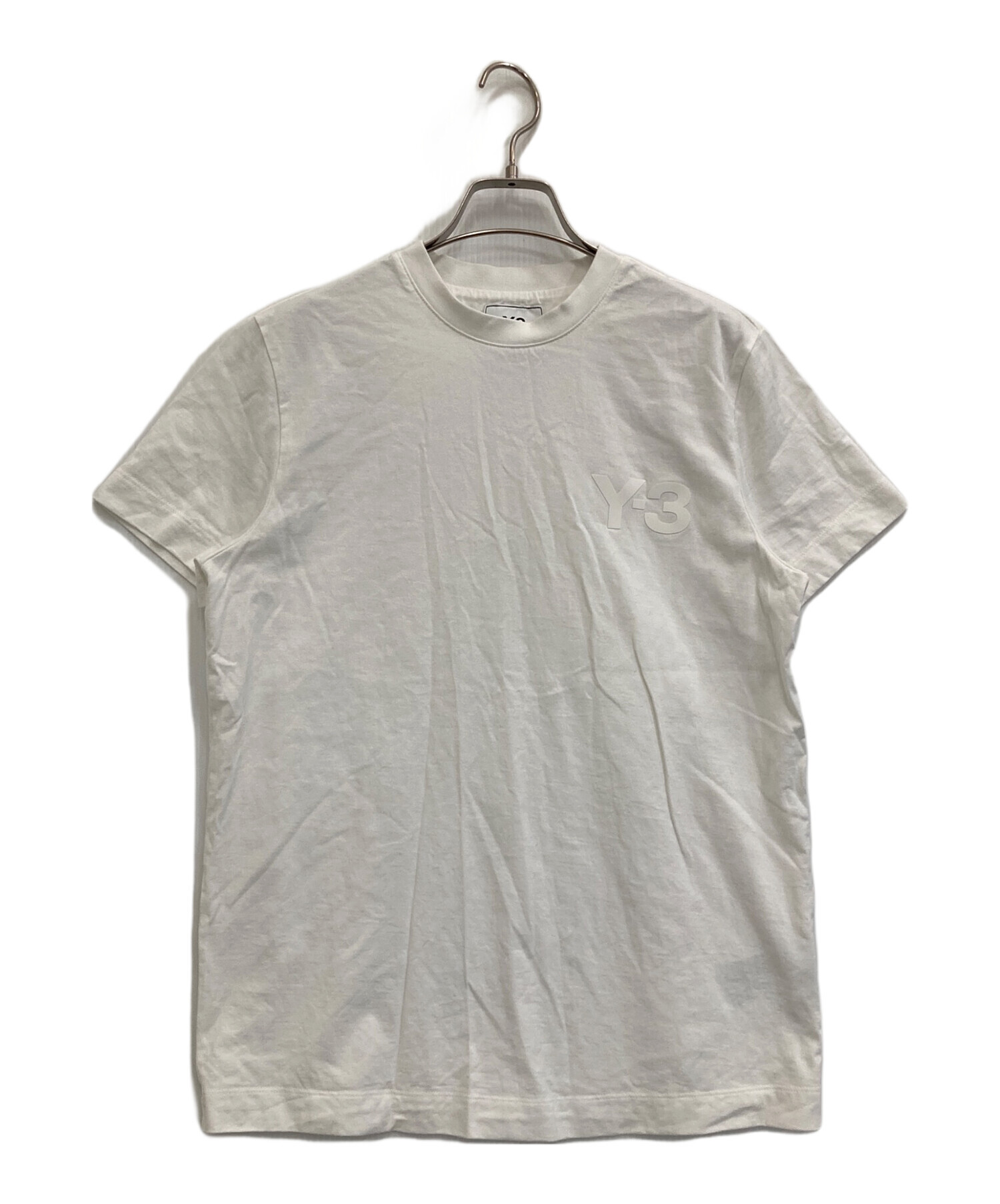 Y-3 ワイスリー Tシャツ・カットソー S 白 【古着】【中古】【送料無料】 Y-3 - Y-3 ワイスリー Tシャツ・カットソー S 白 【古着】【中古